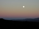 Full Moon at Sunrise